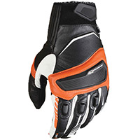 Gants Macna Outlaw Noir Blanc Orange