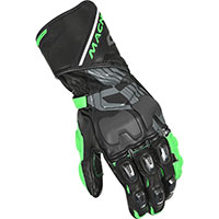 Macna Powertrack Gloves Black Green