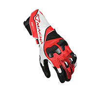 Guantes Macna Protego rojo blanco