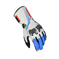 Guantes Macna Rango RTX DL rojo blanco azul