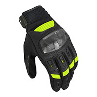 Macna Rime Gloves Black Yellow