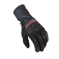 Guantes Macna Shellar negros rojo