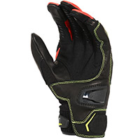 Macna Siroc Gloves Black Red Yellow