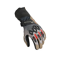 Gants Macna Tanamax Taupe Noir Rouge