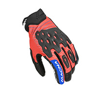 Gants Macna Tanami Rouge Noir Blanc