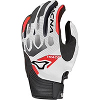 Gants Macna Trace Blanc Rouge Noir