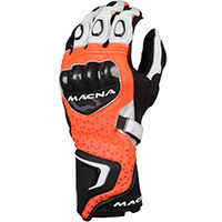 Macna Track R Handschuhe schwarz grau gelb