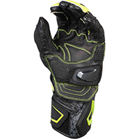 Gants Macna Track R Noir Gris Jaune