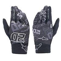 Alpinestars Fq20 Reef Monster Gloves Black Grey