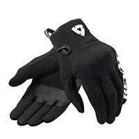 Rev'it Access Gloves Black White