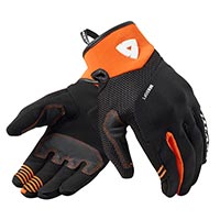 Rev'it Endo Gloves Black Orange