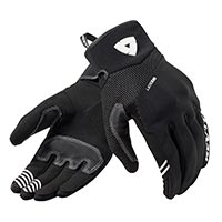 Gants Rev'it Endo Femme Noir Blanc