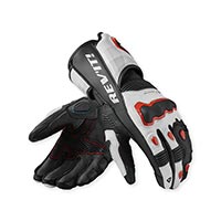 Rev'it Quantum 3 Gloves White Red