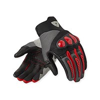 Guantes Rev'It Speedart Air gris rojo