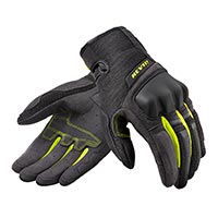 Rev'it Volcano Gloves Black Yellow