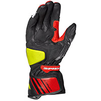 Spidi Carbo 7 Gloves Red Yellow