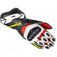 Guantes Spidi Carbo 7 rouge amarillo