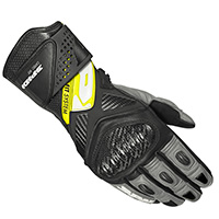 Spidi Carbo Fit Gloves Black Yellow