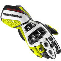 Spidi Carbo Track Evo Gloves White