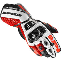 Spidi Carbo Track Evo Gloves Red