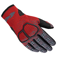 Spidi Cross Knit Gloves Red