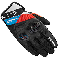 Gants Spidi Flash R Evo Bleu Rouge Blanc