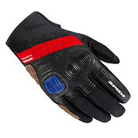Guantes Spidi Flash-R Evo 2 negro rojo azul