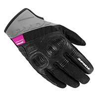 Guantes Spidi Flash-R Evo 2 Dama negro fuchsia
