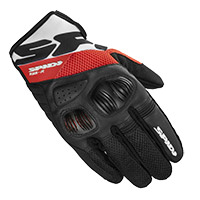 Spidi Flash R Evo Gloves Red White