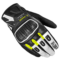 Spidi G Warrior Gloves Black Fluo Yellow