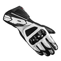 GUANTES DE CUERO SPIDI STR-4 VENT NEGRO BLANCO