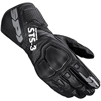 Guantes de cuero Dama Spidi STS-3 negro