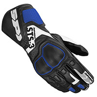 Guantes de cuero Spidi STS-3 azul