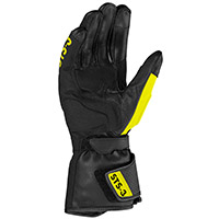 Spidi Sts-3 Leather Gloves Yellow