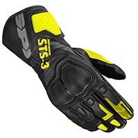 Guantes de cuero Spidi STS-3 amarillo