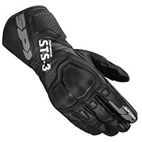 Spidi Sts-3 Leather Gloves Black