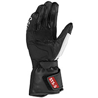 Alpinestars SP-8 V3 Leather Motorcycle Gloves – Sports Touring – Black/Red Fluo, Men's, Summer, CE Level 1