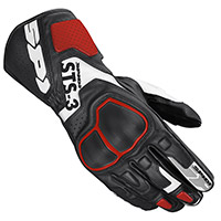 Spidi Sts-3 Leather Gloves Red