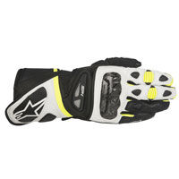 Alpinestars Sp-1レザーグローブ2015ホワイトブラックイエロー