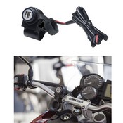 Interphone Dual Usb Port For Handlebar