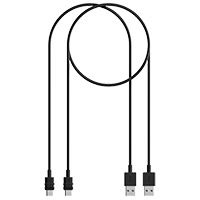Quad Lock Wireless Usb-a To Usb-c Cables
