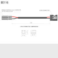Kit cableado Rizoma para intermitentes traseros EE116H
