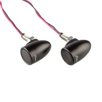 Pair Of Lightech E8 Approved Black Indicators