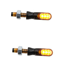 Lightech E8 Fre928ner Indicator Lights Black