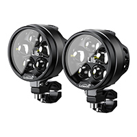 Luces Auxiliares Loboo L16 negro