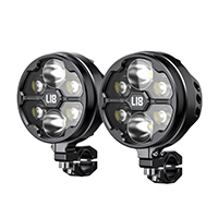 Luces Auxiliares Loboo L18S negro