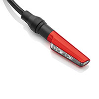 Paire de clignotants Rizoma Corsa rouge - 2