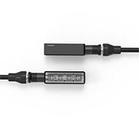 Rizoma Layer 3 Par de Intermitentes Negro