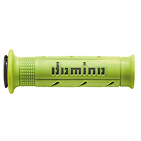 Domino A250 Handgrips Yellow Fluo Black