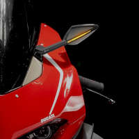 Db Race Blade Mirrors for Ducati Panigale V4/V2 black